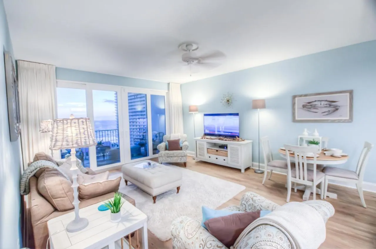 Laketown 1027 Gorgeous 2 Bd Plus Bunks, Ocean Views, Best Amenities Panama City Beach Semesterbostad
